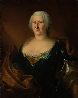 Noblewoman Prints: Portrait of Anna Sybilla von Holzhausen