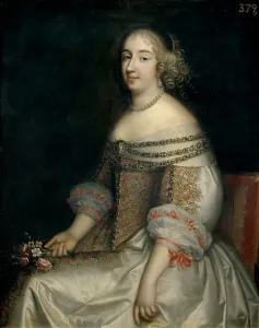 Portrait of Anne Marie Louise d Orleans (1627-1693), Duchess of Montpensier, 1655