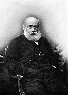 Fry Elliott Prints: Portrait of Anthony Trollope, c1870s. Creator: Elliott & Fry