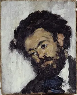 Naturalist Prints: Portrait of Antoine-Fortune Marion, c1871. Creator: Paul Cezanne