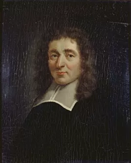 1660 Collection: Portrait of Antoine Furetiere (1619-1688), c. 1660. Creator: Anonymous