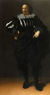 Gentileschi Prints: Portrait of Antoine de Ville (1596-1656), 1627