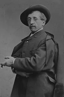 Munich Prints: Portrait of Anton Azbe (1862-1905), c1900. Creator: Photo studio Franz Werner, Munich