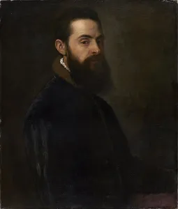 Da Cadore Prints: Portrait of Antonio Anselmi, 1550. Creator: Titian