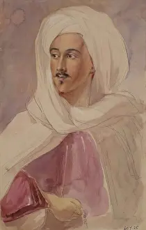 Allan Prints: Portrait of an Arab. Creator: William Allan