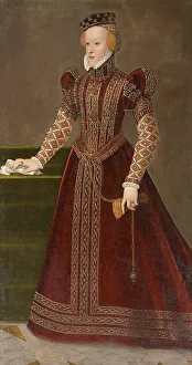 Art History Museum Prints: Portrait of Archduchess Barbara of Austria