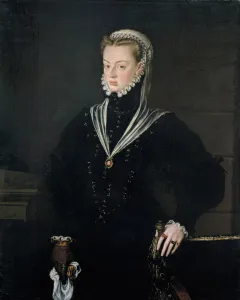 Portrait of Archduchess Joanna of Austria (1535-1573), Princess of Portugal, ca 1557 Portrait of Archduchess Joanna of Austria (1535-1573), Princess of Portugal, ca 1557