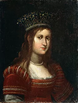 Archduchess Gallery: Portrait of Archduchess Maria Magdalena of Austria, 17th century. Artist: Justus Sustermans