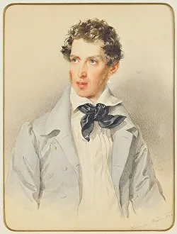 Kriehuber Prints: Portrait of Archduke Albrecht of Austria
