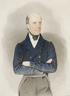 Kriehuber Prints: Portrait of Archduke John of Austria (1782-1859), 1833