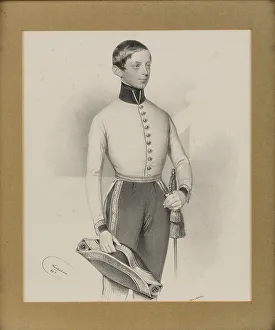Kriehuber Prints: Portrait of Archduke Wilhelm of Habsburg-Lorraine (1827-1894)