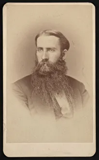 Geologist Gallery: Portrait of Archibald Robertson Marvine (1848-1876), Before 1876. Creator: Frank Rowell