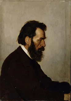 Portrait of the architect Alexey Ivanovich Shevtsov, 1869. Artist: Repin, Ilya Yefimovich (1844-1930) Portrait of the architect Alexey Ivanovich Shevtsov, 1869. Artist: Repin, Ilya Yefimovich (1844-1930)