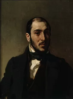 Ca 1860 Gallery: Portrait of the Architect Eugène Laval (1818-1896), ca 1860