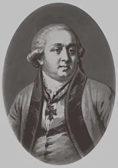 Portrait of the architect Ivan Yegorovich Starov (1745-1808), 1870. Artist: Lushev, Andrey Mikhaylovich (1822-?) Portrait of the architect Ivan Yegorovich Starov (1745-1808), 1870. Artist: Lushev, Andrey Mikhaylovich (1822-?)
