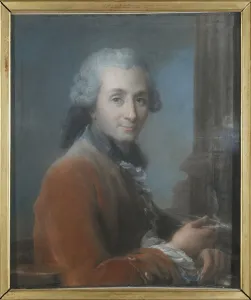 Mus And Xe9 Prints: Portrait of the architect Jacques Gondouin de Folleville (1737-1818), c. 1780