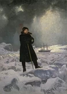 Images Dated 24th May 2018: Portrait of the Arctic explorer Baron Adolf Erik Nordenskiold (1832-1901), 1886