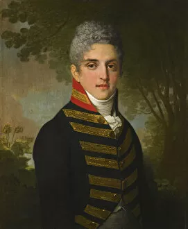 Borovikovsky Collection: Portrait of Ardalion Petrovich Novosiltsev, 1807. Artist: Borovikovsky, Vladimir Lukich (1757-1825)