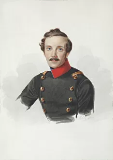Life Guard Gallery: Portrait of Arist Fyodorovich von Gersdorff (1805-1883), 1840