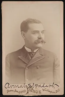 Prince George Prints: Portrait of Armat Stoddart (1842-1910), Before 1892. Creator: George Prince