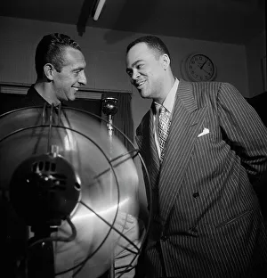 Cobb Arnett Prints: Portrait of Arnett Cobb and Symphony Sid
