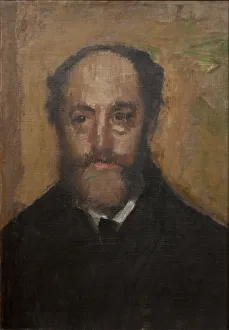 Edgar 1834 1917 Prints: Portrait of the Art Critic Emile Durand-Greville (1838-1914)