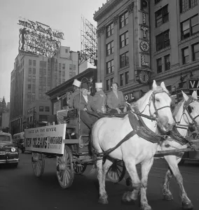 Float Prints: Portrait of Art Hodes and Henry (Clay) Goodwin