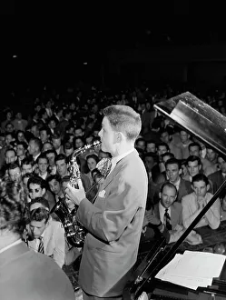 Pepper Art Prints: Portrait of Art Pepper, 1947 or 1948. Creator: William Paul Gottlieb