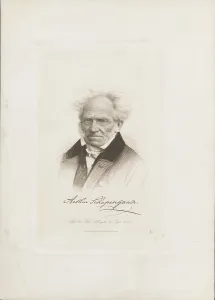 Schopenhauer Prints: Portrait of Arthur Schopenhauer (1788-1860), 1870. Creator: Anonymous