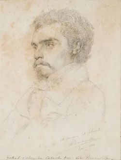 Musee Fabre Prints: Portrait of the artist Alexandre Cabanel (1823-1889)