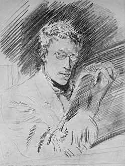 Modern Masterpieces Prints: Portrait of the Artist, c1912 (1935). Artist: Ambrose McEvoy