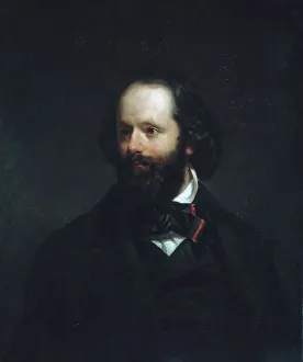 Elliott Prints: Portrait of the Artist, ca. 1850. Creator: Charles Loring Elliott