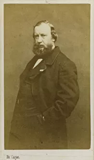 Portrait of the artist Constant Troyon (1810-1865), Early 1860s