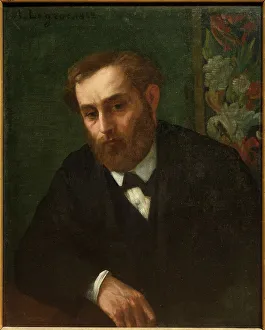 Legros Prints: Portrait of the artist Édouard Manet (1832-1883)