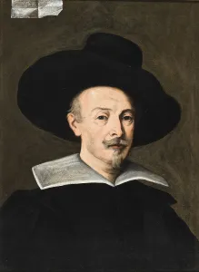 Reni Prints: Portrait of the artist Guido Reni (1575-1642), First Half of 17th cen.. Creator: Anonymous