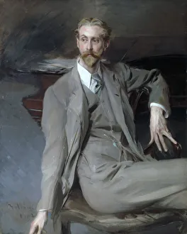 Portrait of the Artist: Lawrence Alexander Peter Harrison, 1902. Artist: Giovanni Boldini