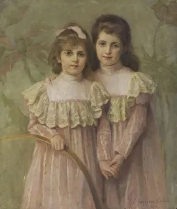 Position Prints: Portrait of Artist's Daughters, 1900