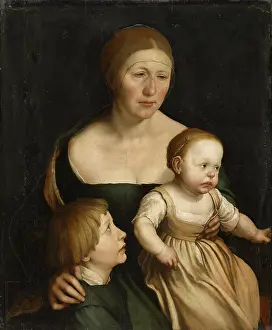 Neckline Prints: Portrait of the Artist's Family
