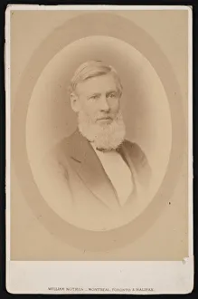 Portrait of Asa Gray (1810-1888), Before 1876. Creator: William Notman Portrait of Asa Gray (1810-1888), Before 1876. Creator: William Notman