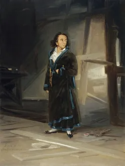 Scaffolding Prints: Portrait of Asensio Julià, 1798. Creator: Francisco Goya