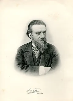 Portrait of astronomer Hugo Gylden (1841-1896), 1903