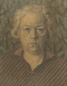 1938 Prints: Portrait of August Grotegoed's mother, 1913-1938. Creator: August Grotegoed