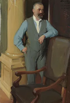 Gebhard Albert Prints: Portrait of August Nilsson Keirkner