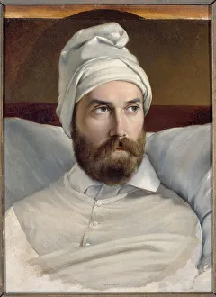 Night Cap Prints: Portrait of Auguste Hesse (1795-1869)