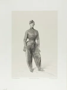 Raffet Denis Auguste Marie Prints: Portrait of Auguste Raffet, 1857. Creator: Auguste Raffet