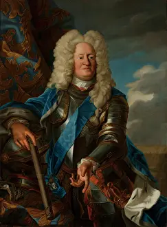 Portrait of Augustus William, Duke of Brunswick-Wolfenbuttel (1662-1731), c1720. Creator: Anonymous