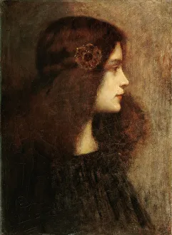 Portrait of Aurore Lauth Sand, c1890. Creator: Lauth; Charles Frédéric (1865-1922)