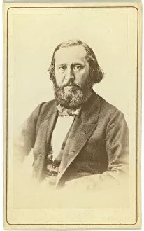 Photo Studio Wesenberg Gallery: Portrait of the author Alexander Aksakov (1832-1903)