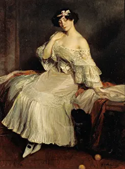 Colette Prints: Portrait of the author Colette (1873-1954)