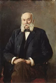 Images Dated 10th June 2013: Portrait of the author Ivan Goncharov (1812-1891), 1888. Artist: Yaroshenko